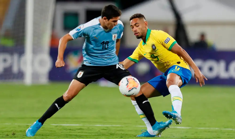 Brasil vs. Uruguay EN VIVO: sigue AQUÍ el partido por la fecha 2 del cuadrangular final en el Preolímpico Sub-23. | Foto: EFE Brasil vs. Uruguay EN VIVO: sigue AQUÍ el partido por la fecha 2 del cuadrangular final en el Preolímpico Sub-23. | Foto: EFE