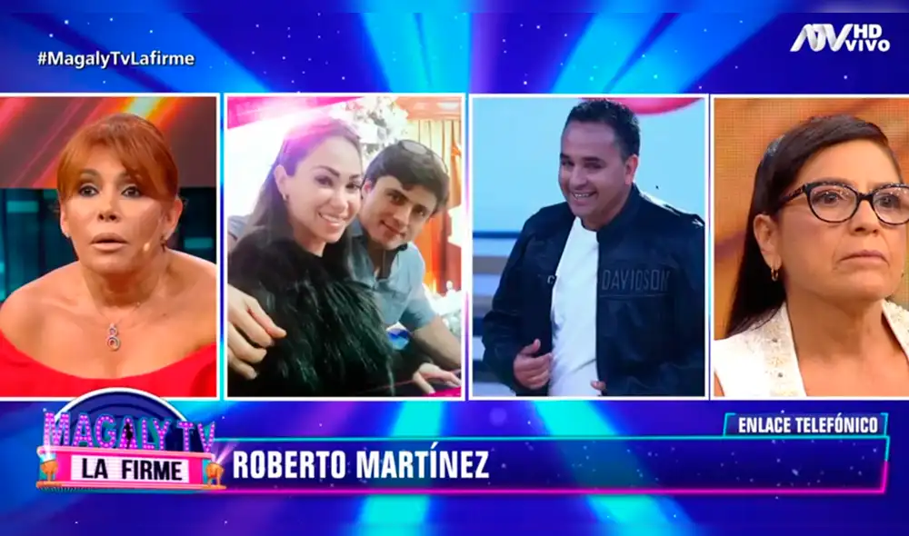 Roberto Martínez enojado con la mamá de Melissa Loza por asegurar que modelo se droga Roberto Martínez enojado con la mamá de Melissa Loza por asegurar que modelo se droga