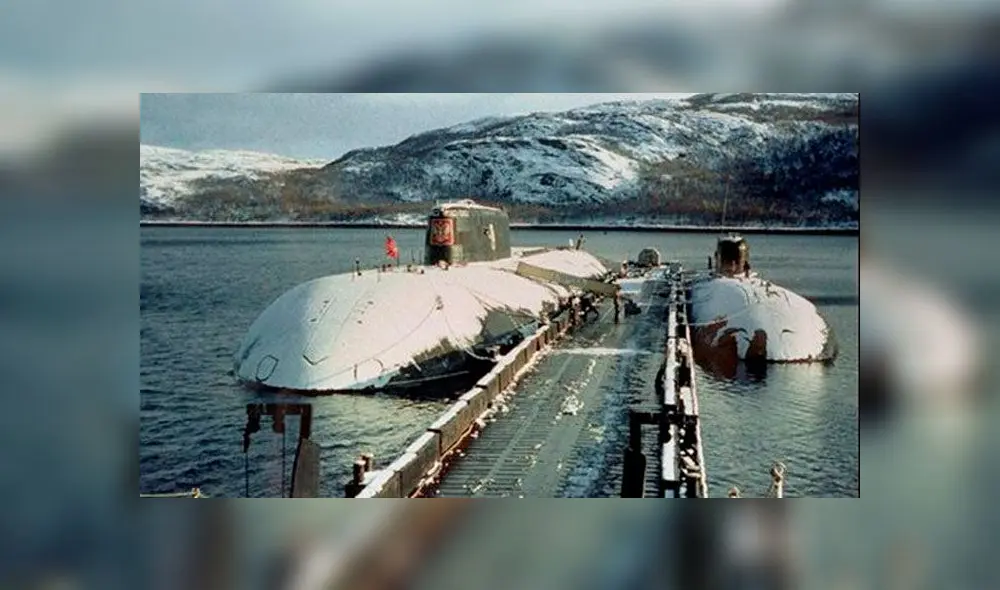 Gobierno ruso reveló que el submarino era de propulsión nuclear. Foto: Archivo/AFP. Gobierno ruso reveló que el submarino era de propulsión nuclear. Foto: Archivo/AFP.