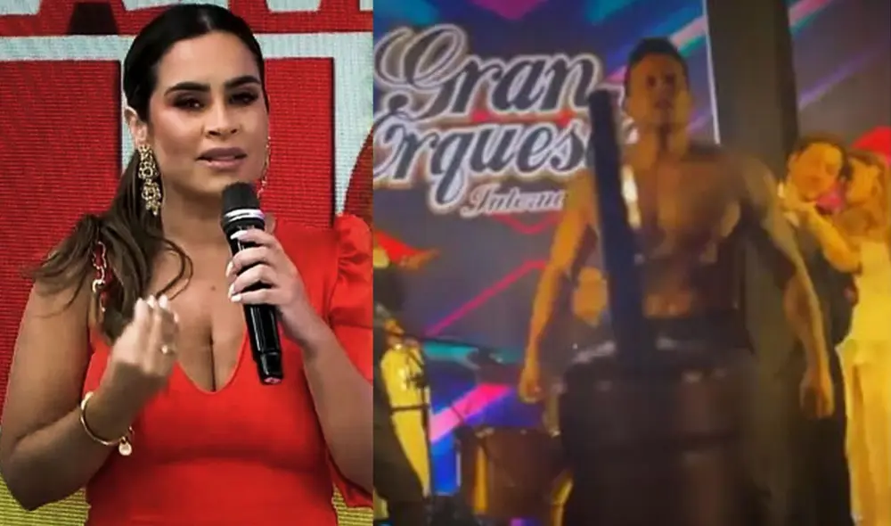 Ethel Pozo se refiere al sonado baile de "El gusano" de Christian Domínguez en su boda con Julián Alexander Foto: Composición La República/Captura de América TV/Ethel Pozo/Instagram Ethel Pozo se refiere al sonado baile de "El gusano" de Christian Domínguez en su boda con Julián Alexander Foto: Composición La República/Captura de América TV/Ethel Pozo/Instagram