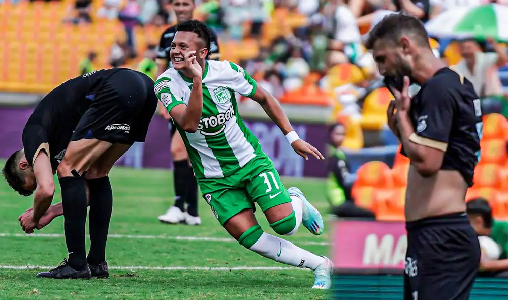 Alianza Lima perdió ante Atlético Nacional en el estadio Atanasio Girardot. Foto: composición GLR Alianza Lima perdió ante Atlético Nacional en el estadio Atanasio Girardot. Foto: composición GLR