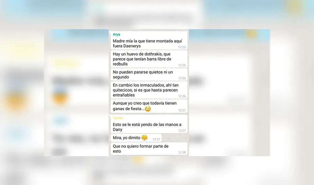 El último capítulo de Game of Thrones explicado como un grupo de WhatsApp [FOTOS]