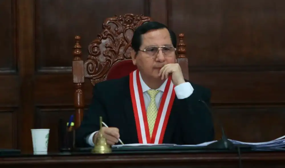 Juez Hugo Núñez Julca dictó impedimento de salida contra César Villanueva. Foto: Michael Ramón. Juez Hugo Núñez Julca dictó impedimento de salida contra César Villanueva. Foto: Michael Ramón.