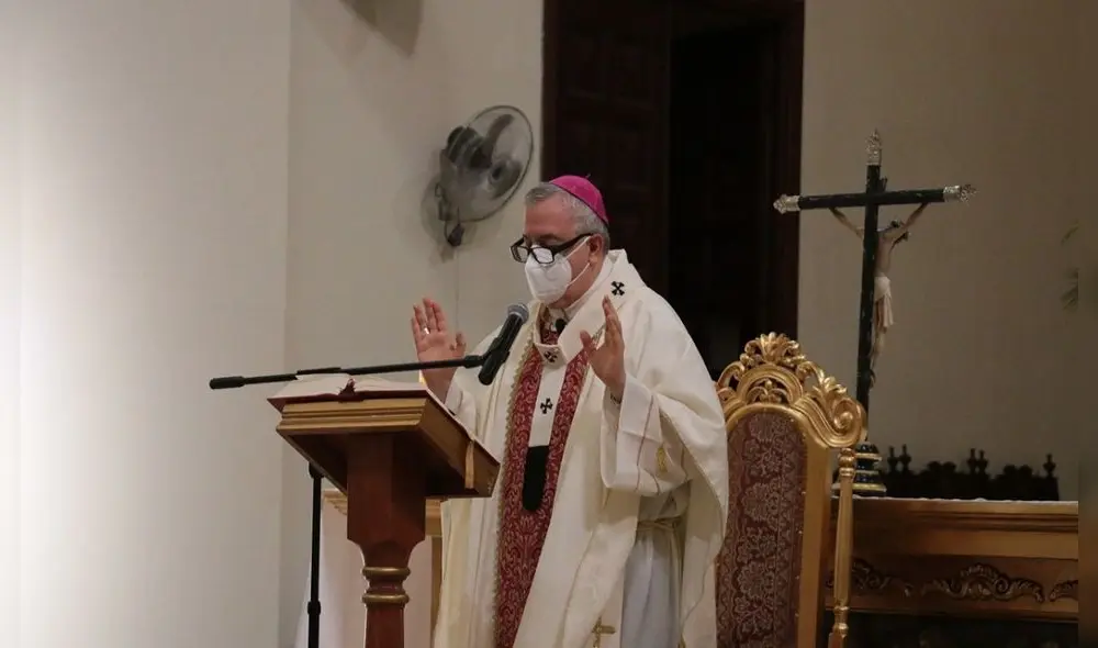 Monseñor celebra Misa y Te Deum por el bicentenario. Foto: Arzobispo de Piura.