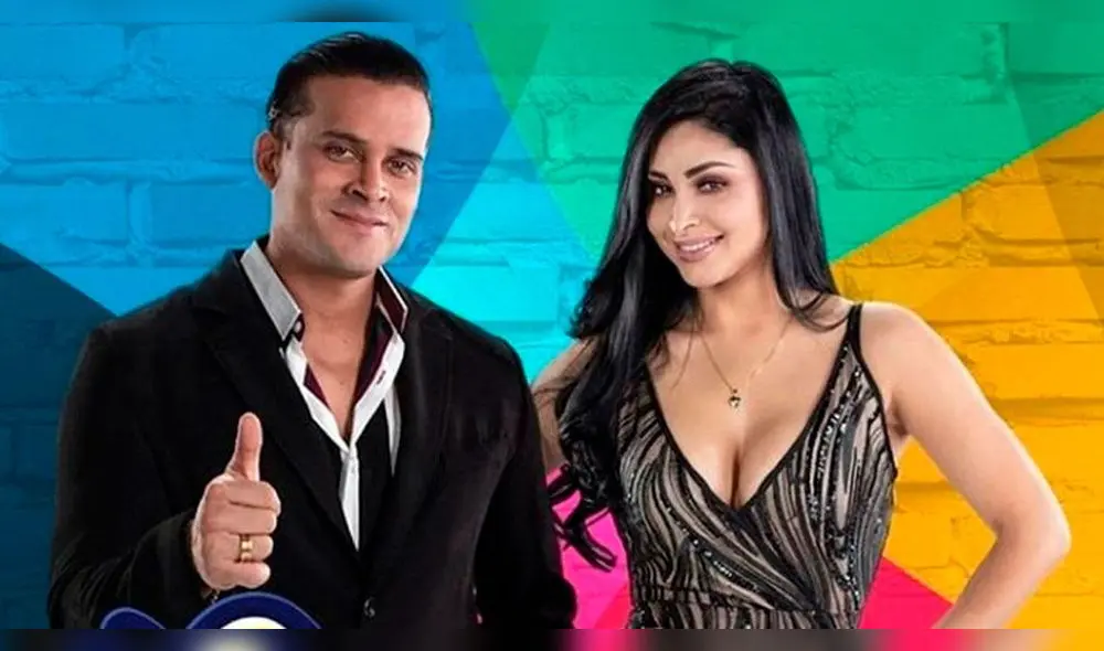 Christian Domínguez y Pamela Franco