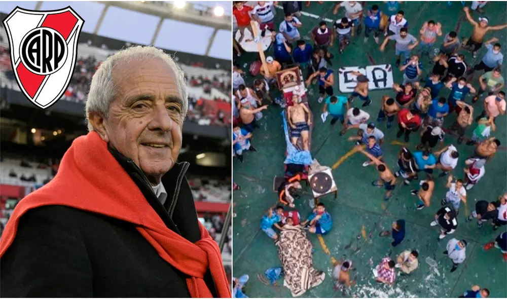 El presidente de River Plate se mostró en contra de darle arresto domiciliario a los presos durante la pandemia de la COVID-19. | Foto: AFP El presidente de River Plate se mostró en contra de darle arresto domiciliario a los presos durante la pandemia de la COVID-19. | Foto: AFP