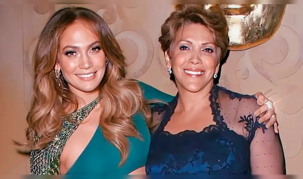Jennifer Lopez celebra el Día de la Madre con emotivo saludo y fotos inéditas con su mamá