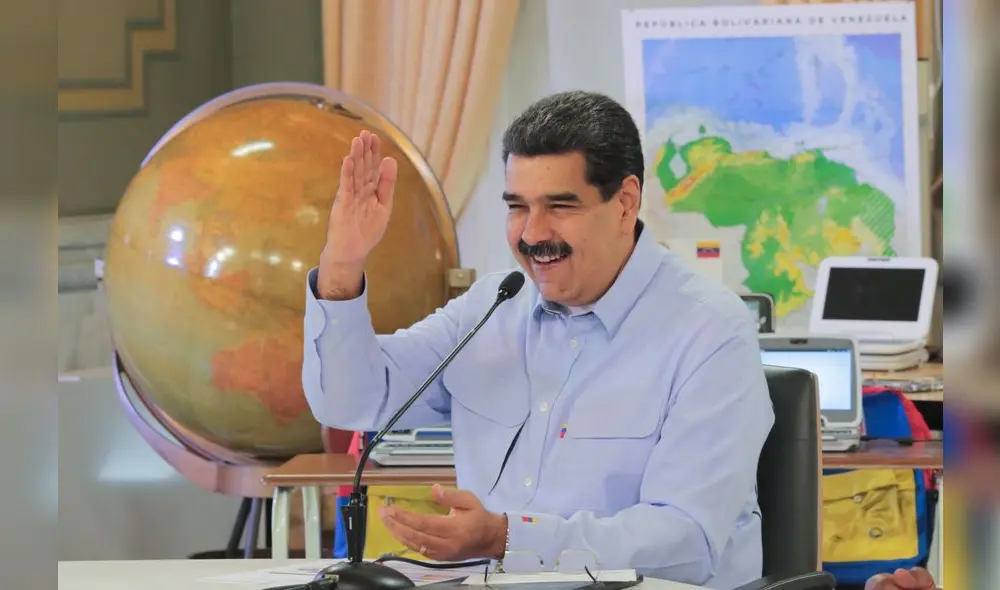Nicolás Maduro ironizó al presidente Vizcarra antes de la disolución del Congreso peruano. Foto: AFP. Nicolás Maduro ironizó al presidente Vizcarra antes de la disolución del Congreso peruano. Foto: AFP.