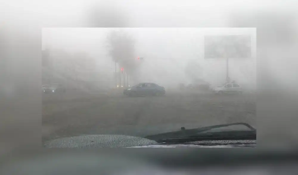 El fenómeno climatológico se registra en distritos como Cerro Colorado, Cayma y Yura y en la carretera de ingreso a Arequipa.