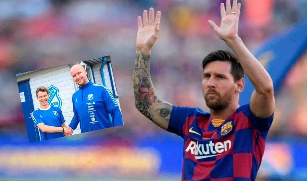 Lionel Messi: club noruego de Tercera División, anunció el fichaje de Daniel Are Knutsen. Lionel Messi: club noruego de Tercera División, anunció el fichaje de Daniel Are Knutsen.