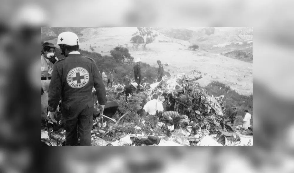 107 personas murieron a bordo. Foto: AP 107 personas murieron a bordo. Foto: AP