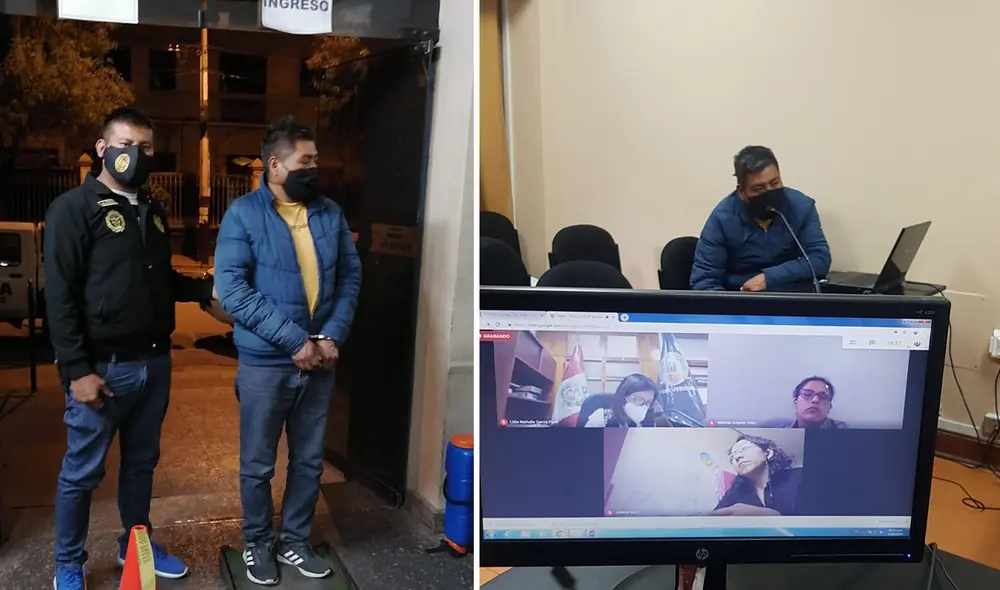 Sujeto fue enviado al penal de Socabaya. Foto: Corte de Justicia de Arequipa