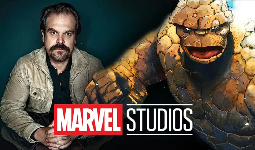 David Harbour seríaBen Grimm en eL UCM.