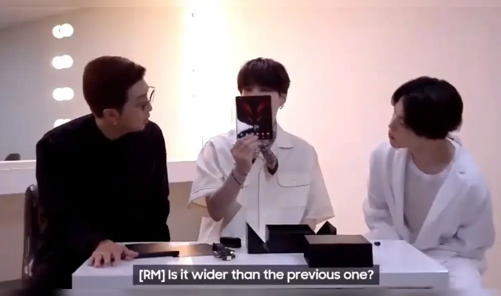 BTS en Samsung Galaxy Unpacked