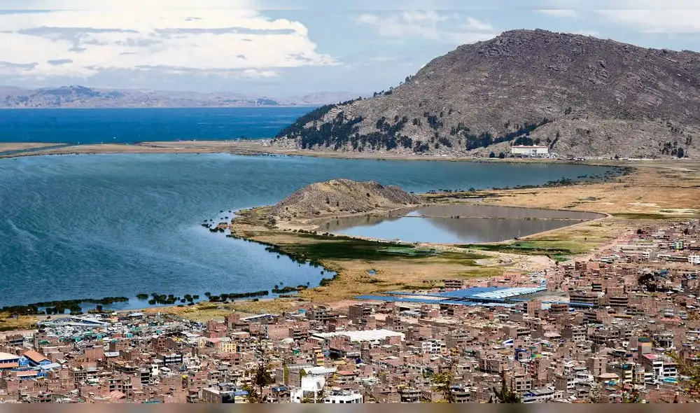 titicaca. La planta para Puno se levantaría en la isla de Espinar, donde está la laguna de oxidación.