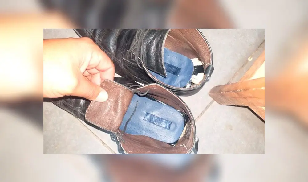 Personal de seguridad penitenciaria se dio cuenta que docente tenía las plantillas adulteradas. (Foto: INPE) Personal de seguridad penitenciaria se dio cuenta que docente tenía las plantillas adulteradas. (Foto: INPE)