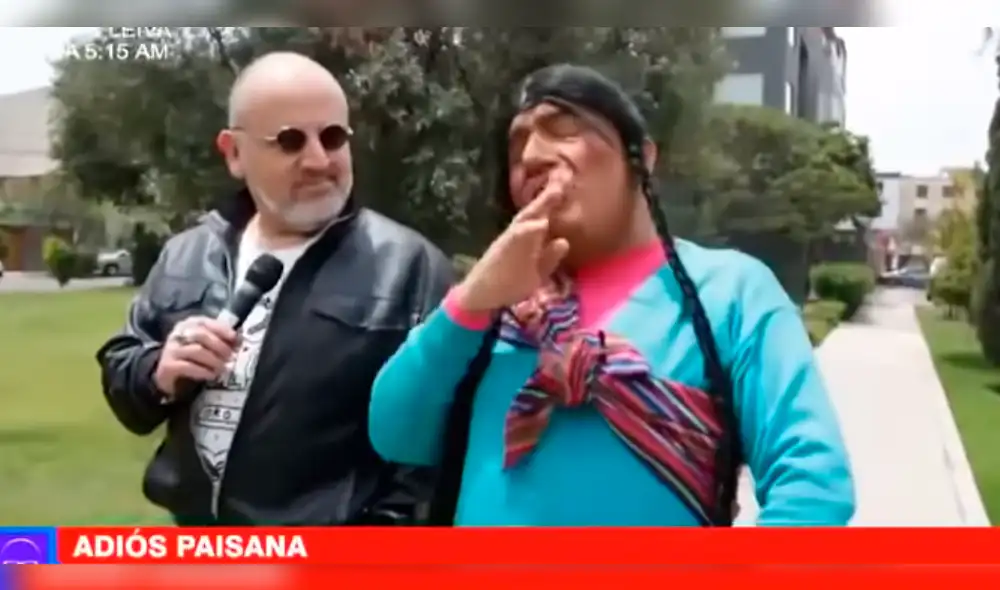 Beto Ortiz arremete contra el Poder Judicial por sanción contra la 'Paisana Jacinta' 