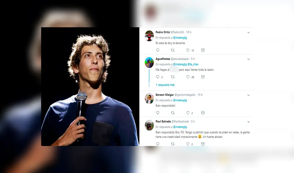 Facebook viral : cómico Mateo Garrido Lecca detesta ser comparado con Yeni Vilcatoma [FOTOS]