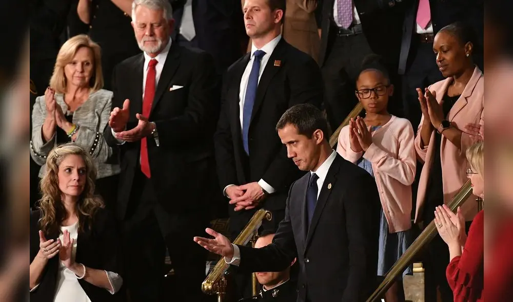 Trump dice en discurso ante Congreso que "tiranía" de Maduro va a ser "aplastada". Foto: AFP. Trump dice en discurso ante Congreso que "tiranía" de Maduro va a ser "aplastada". Foto: AFP.