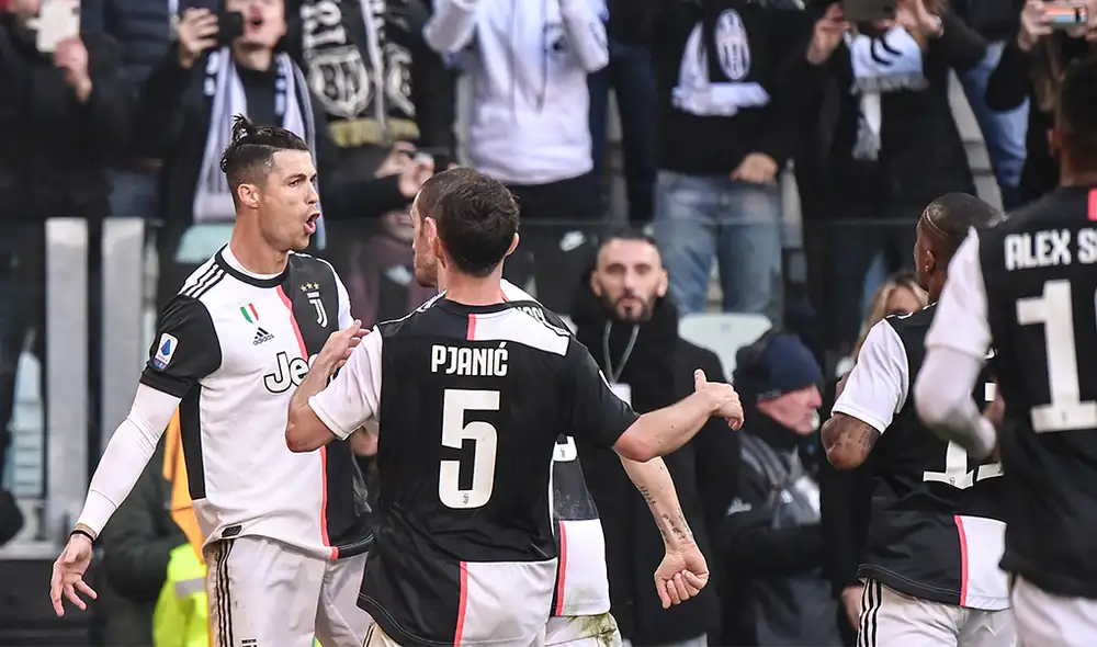 Cristiano Ronaldo marcó desde el punto penal. (Créditos: AFP) Cristiano Ronaldo marcó desde el punto penal. (Créditos: AFP)