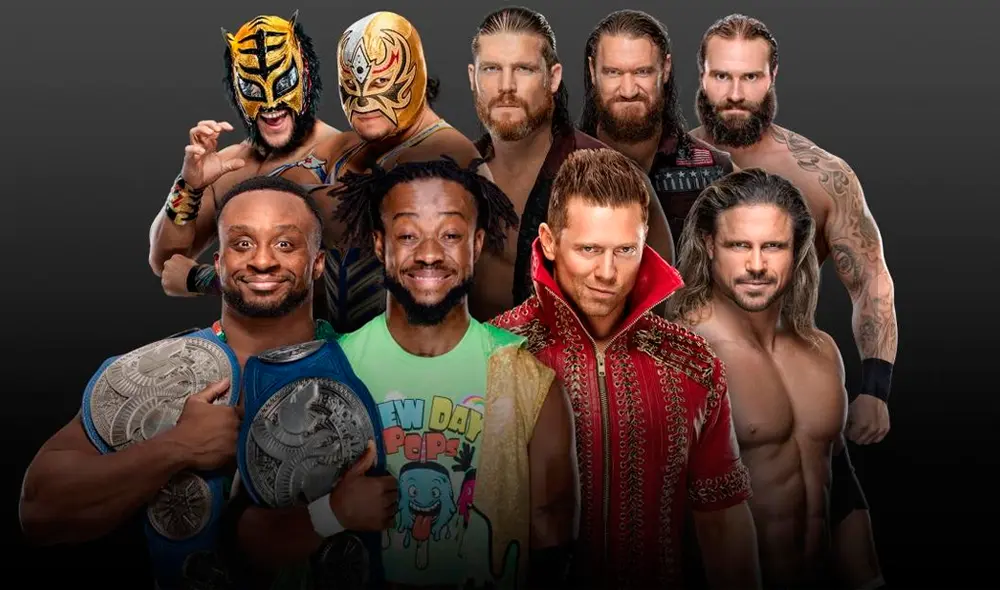 The New Day vs. Forgotten Sons vs. The Miz & John Morrison vs. Lucha House Party | Foto: WWE