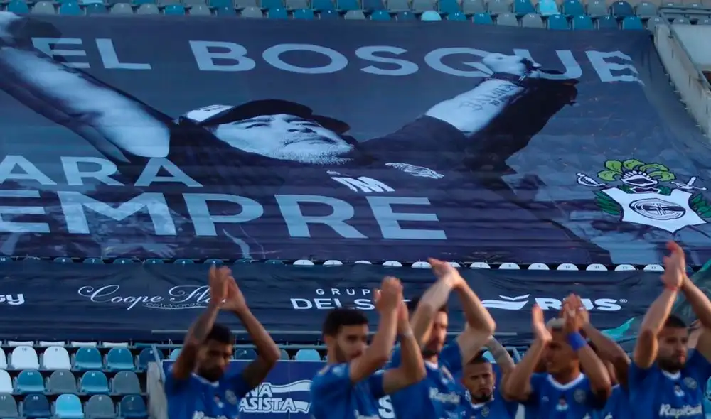 Gimnasia empató sin goles con Huracán en la Copa Diego Armando Maradona. Foto: Twitter