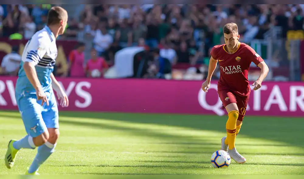 Roma se quedó con el clásico romano al vencer 3-1 a la Lazio por Serie A [RESUMEN]