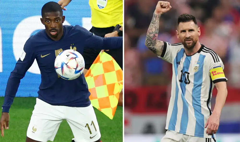 Ousmane Dembélé y Lionel Messi fueron compañeros en el equipo blaugrana. Foto: composición/EFE Ousmane Dembélé y Lionel Messi fueron compañeros en el equipo blaugrana. Foto: composición/EFE