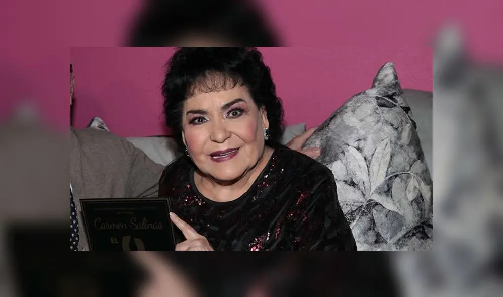 Carmen Salinas cumplirá 87 años el próximo 5 de octubre. (Foto: MSN) Carmen Salinas cumplirá 87 años el próximo 5 de octubre. (Foto: MSN)
