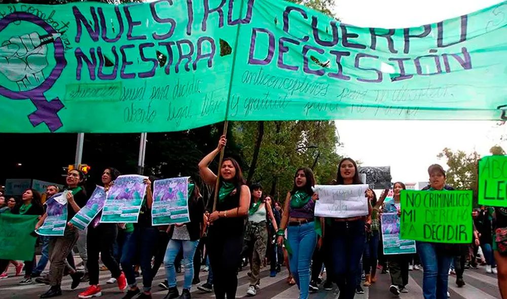 El aborto está despenalizado en cuatro de los 32 estados de México. Foto: AFP El aborto está despenalizado en cuatro de los 32 estados de México. Foto: AFP