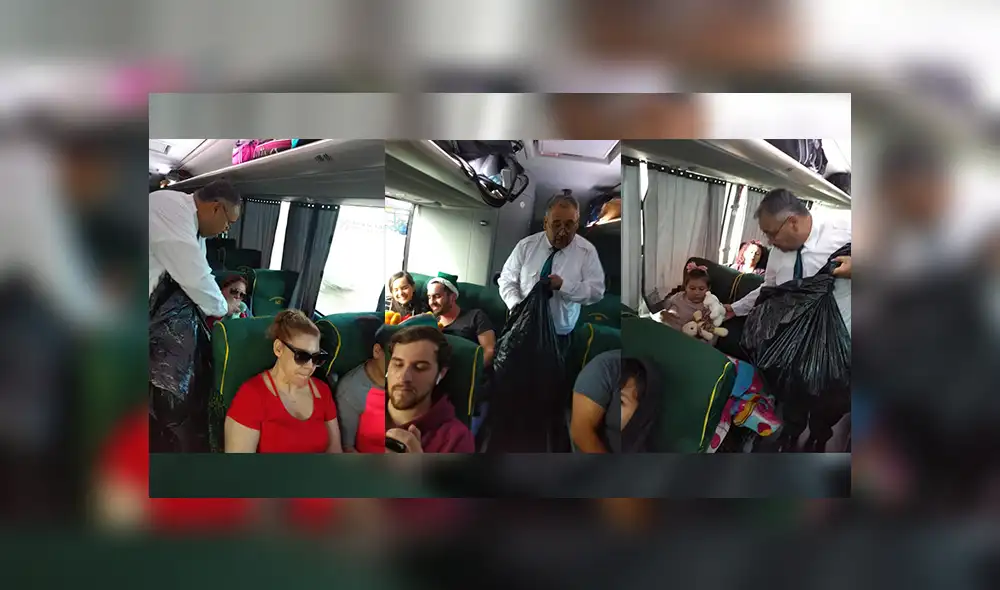 Chofer de camión emula a Santa Claus en Navidad y regala juguetes a pasajeros Chofer de camión emula a Santa Claus en Navidad y regala juguetes a pasajeros