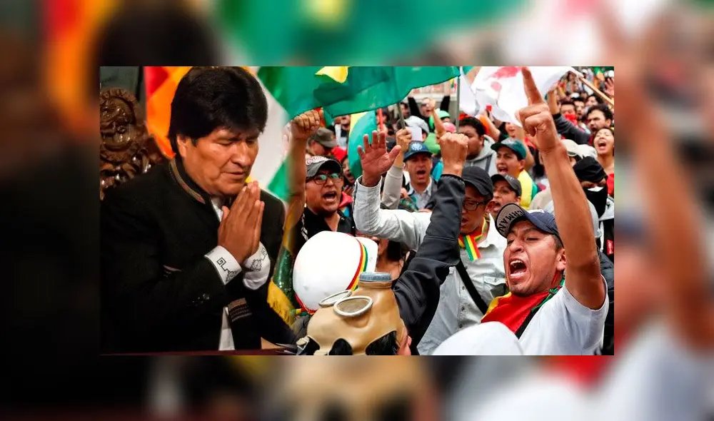 Evo Morales pidió que pare la violencia en Bolivia. Foto: Composición Evo Morales pidió que pare la violencia en Bolivia. Foto: Composición