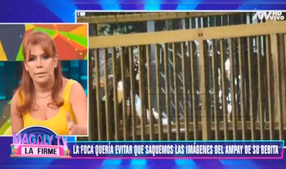 Magaly confesó en vivo que Farfán quiso censurar el ampay de Ivana y Mario
