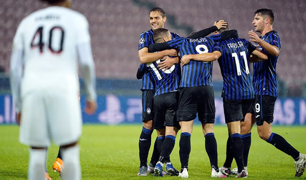 Atalanta juega su segunda Champions League consecutiva. Foto: AFP