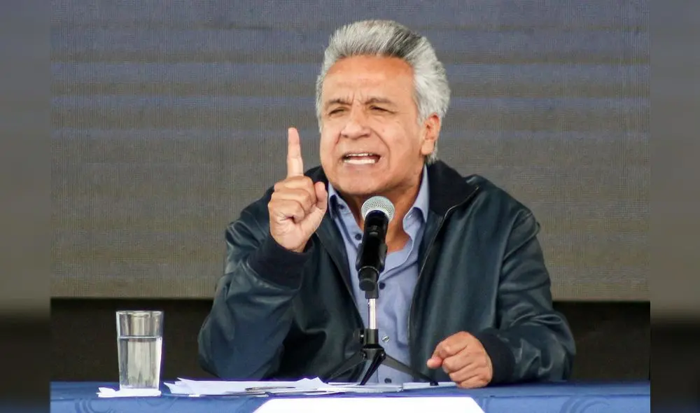 Moreno acusa a Maduro y Correa de querer desestabilizar su gobierno. Foto: AFP. Moreno acusa a Maduro y Correa de querer desestabilizar su gobierno. Foto: AFP.