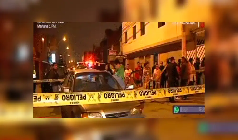 Callao: taxista es asesinado tras salir en defensa de pareja que era asaltada [VIDEO]