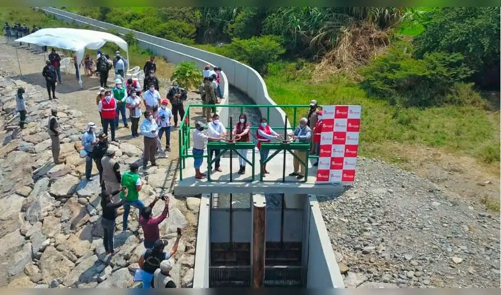 Se inauguraron bocatomas en Oyotún. Foto: ARCC.