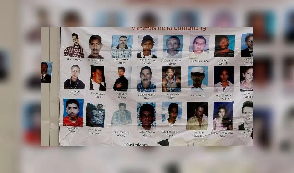 "En Medellín hay más de 3.000 desaparecidos en medio del conflicto armado; la zona más afectada es la comuna 13". Foto: EFE "En Medellín hay más de 3.000 desaparecidos en medio del conflicto armado; la zona más afectada es la comuna 13". Foto: EFE
