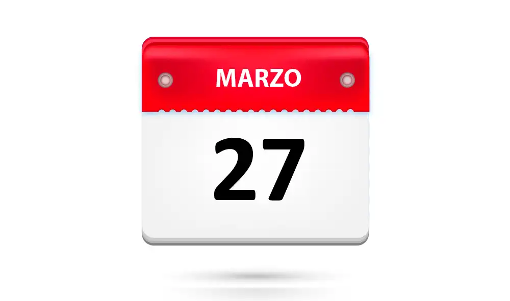 Efemérides de hoy: ¿qué pasó un 27 de marzo?
