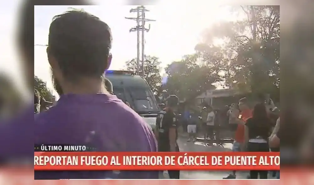 Intento de motín en cárcel chilena por un contagio de coronavirus deja 26 heridos. Foto: Captura. Intento de motín en cárcel chilena por un contagio de coronavirus deja 26 heridos. Foto: Captura.