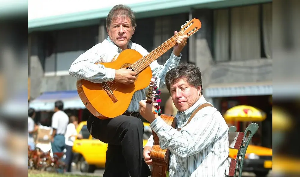 Dúo Arguedas, integrado por Walter y Julio Humala. Foto: Archivo La República.