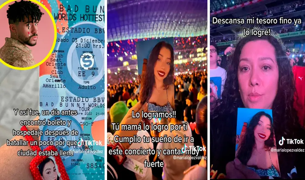 Debido a que su hija era una gran fan del ‘Conejo Malo’, ella viajó de Chihuahua a Monterrey para estar presente en su espectáculo. Foto: composición LR/TikTok/@marialopezvaldez Debido a que su hija era una gran fan del ‘Conejo Malo’, ella viajó de Chihuahua a Monterrey para estar presente en su espectáculo. Foto: composición LR/TikTok/@marialopezvaldez