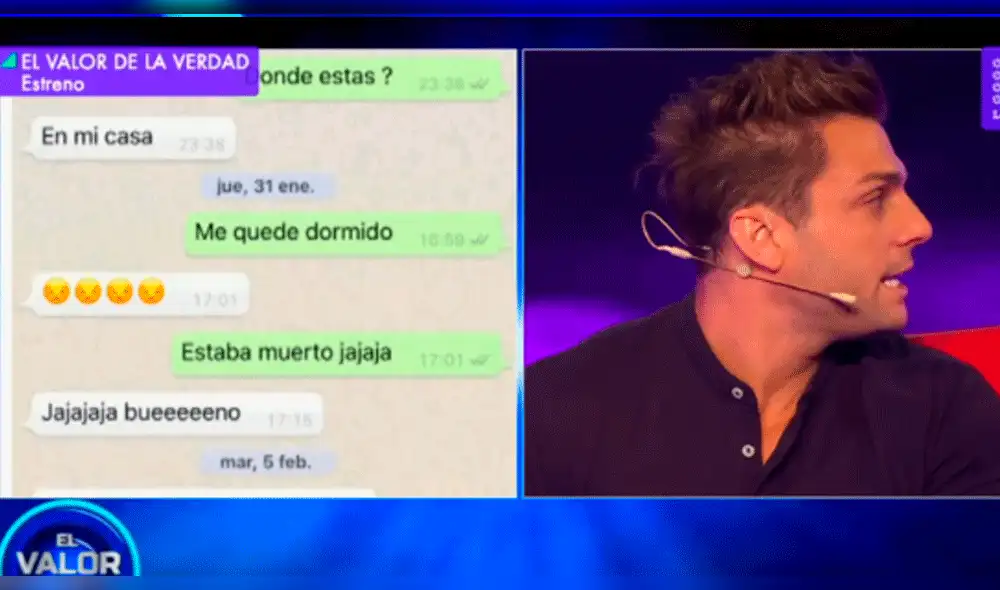 Nicola Porcella en 'EVDLV': guerrero desmintió versión de Claudia Meza [VIDEO]