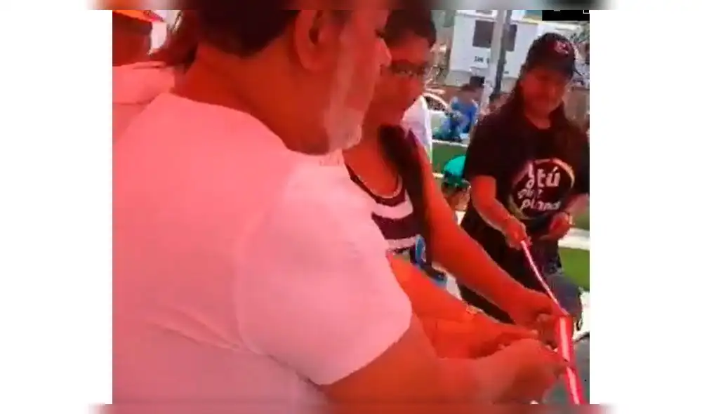 Andrés Hurtado en Huaral  Foto: captura