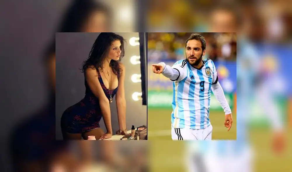 Modelo de 18 años llama "enfermo" a Gonzalo Higuaín porque este le pidió foto íntima en Instagram