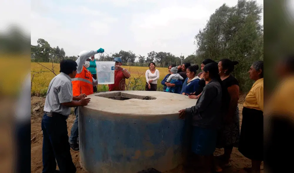 Los pozos artesanales están contaminados con restos fecales y arsénico. Los pozos artesanales están contaminados con restos fecales y arsénico.