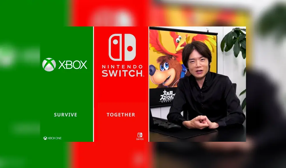 La marca Xbox es tendencia en Japón tras lo dicho por creador de Super Smash Bros en el último Nintendo Direct