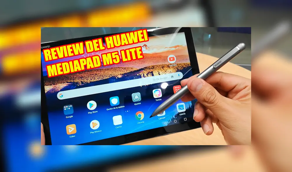 Huawei MediaPad M5 Lite: probamos la sofisticada tablet de cuádruple parlante y esto opinamos Huawei MediaPad M5 Lite: probamos la sofisticada tablet de cuádruple parlante y esto opinamos