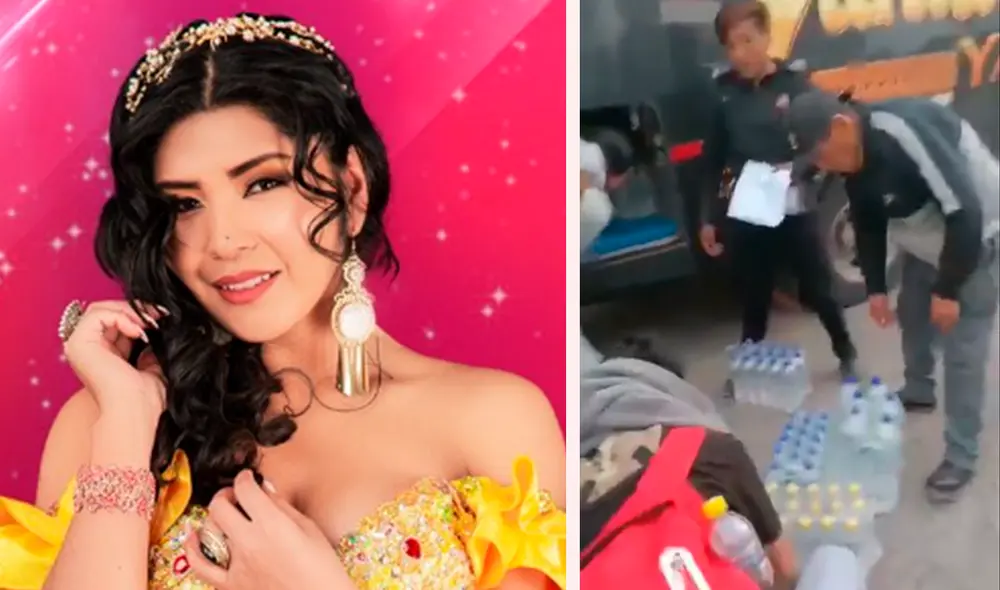 Pobladores puneños se mostraron muy agradecidos por la iniciativa de Yarita Lizeth. Foto: composición/Yarita Lizeth/Instagram/Twitter