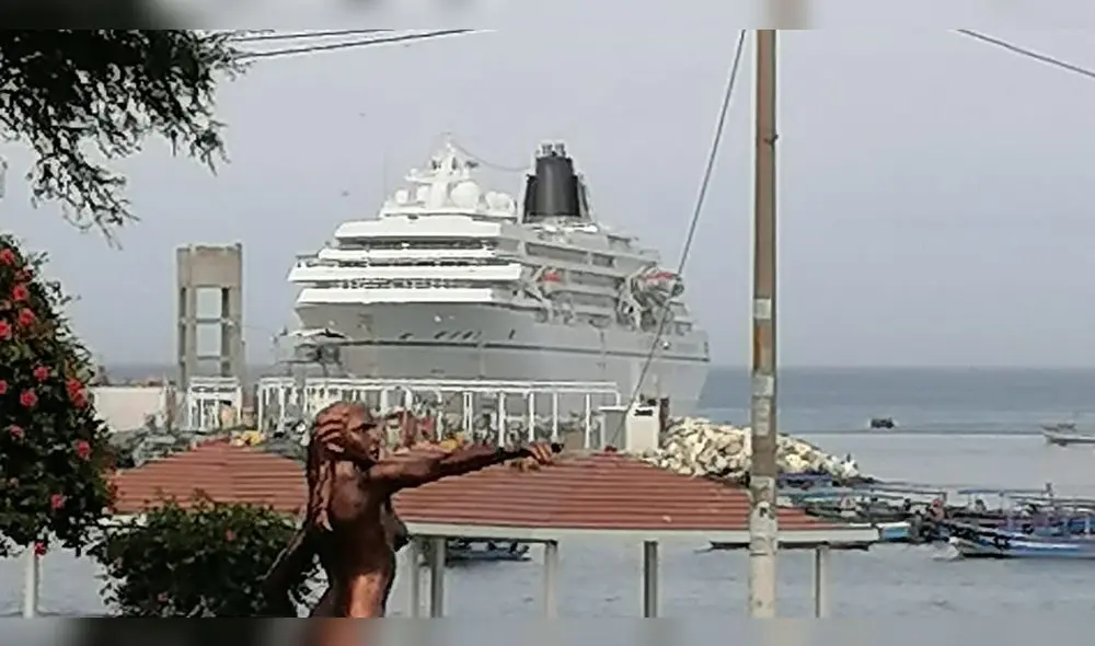Un crucero con 500 turistas alemanes desembarcó este sábado en el puerto de Ilo.